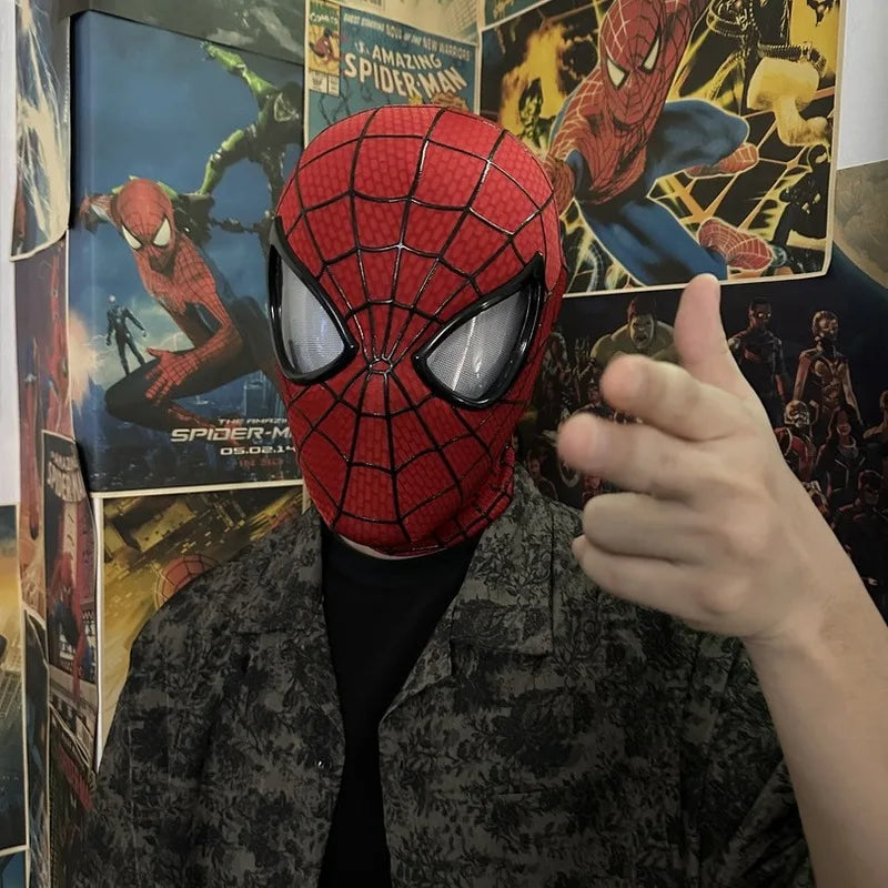 [NEW] Deadpoolface™  Blinking Spider-Man mask